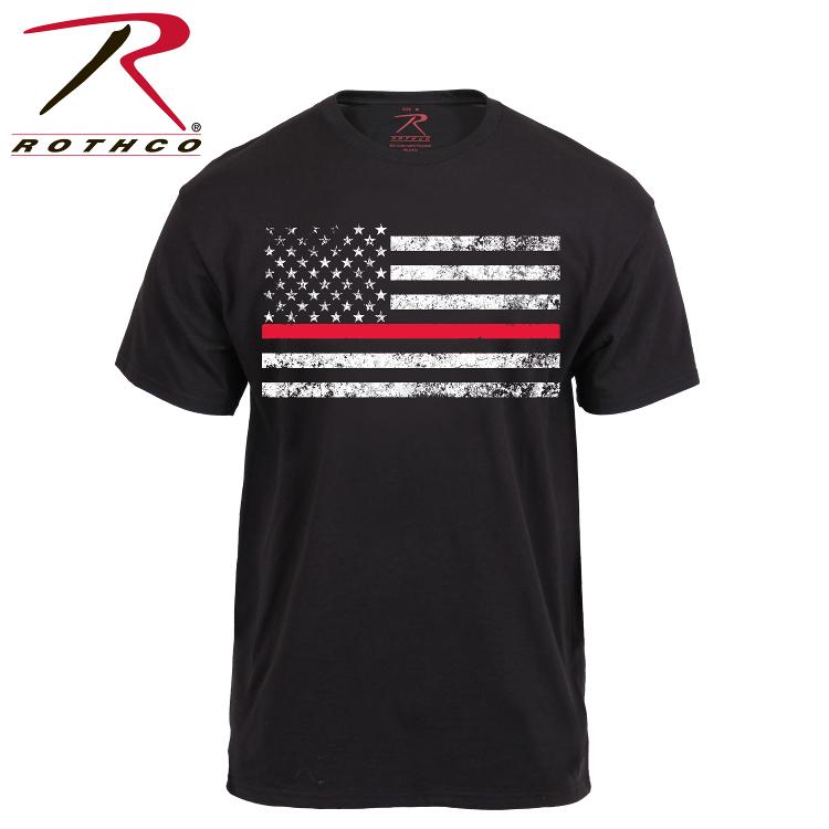 Rothco Thin Red Line Flag T-Shirt