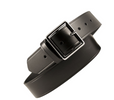 Boston Leather Black 1-3/4" Garrison Leather Belt