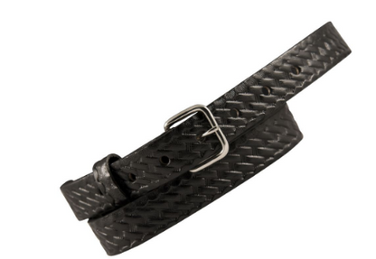 Boston Leather 1" Off Duty Leather Belt