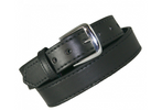 Boston Leather 1-1/2" Off Duty Leather Belt w/ Extra Layer of Leather Lining