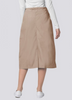 Adar Mid Calf Length Drawstring Skirt