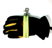 Heavy-Duty Firefighter Turnout Gear Glove Strap w/ Reflective