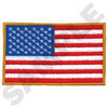 USA Flag Embroidery