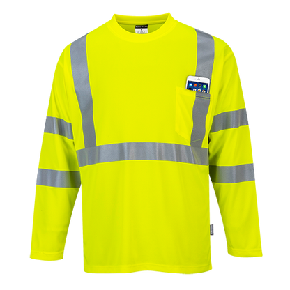 Portwest Hi-Vis Pocket T-Shirt