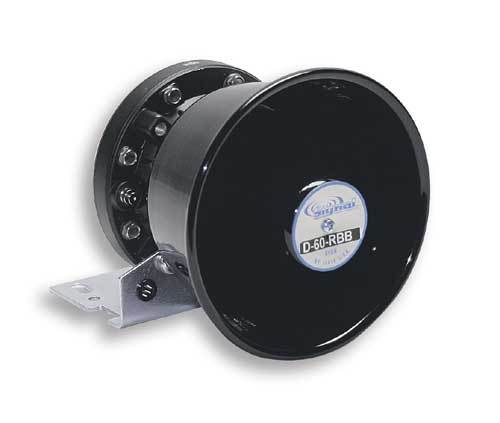 D60RB Compact Round Speaker 100 Watt-Motorcycle Mounting