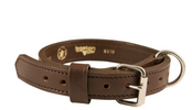 Boston Leather 1-1/4" K-9 Premium Leather Agitation Collar