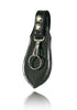Boston Leather Deluxe Key Holder w/ Protective Flap