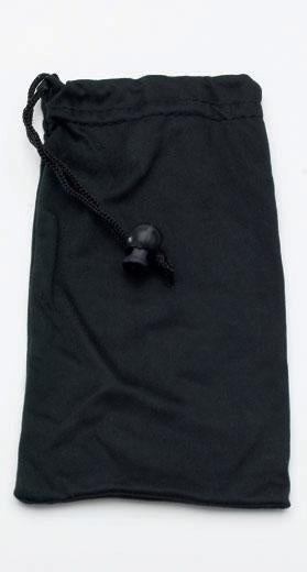 Black Micro-Fiber Bag