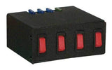 Enclosed Switch Box 4 Switches