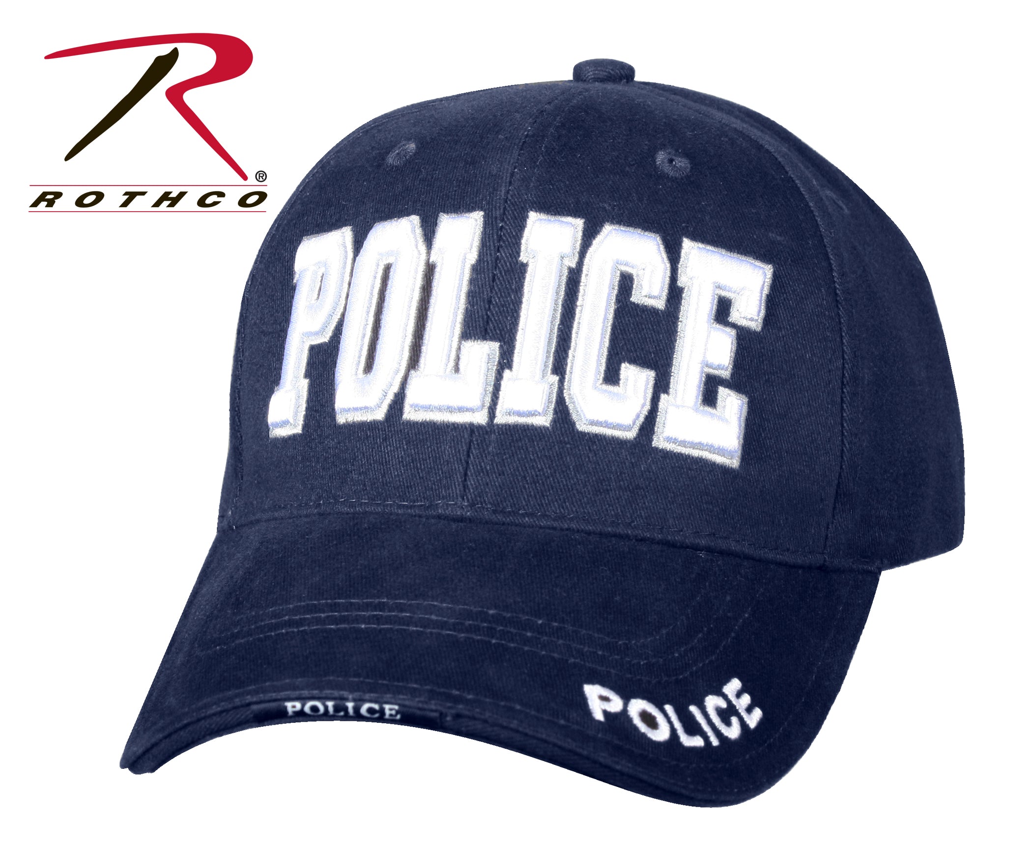 Police Baseball Style Cap - Navy Blue