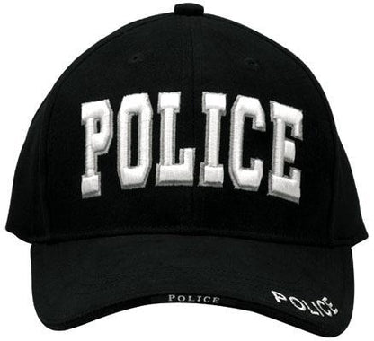 Police Baseball Style Cap-Navy Blue