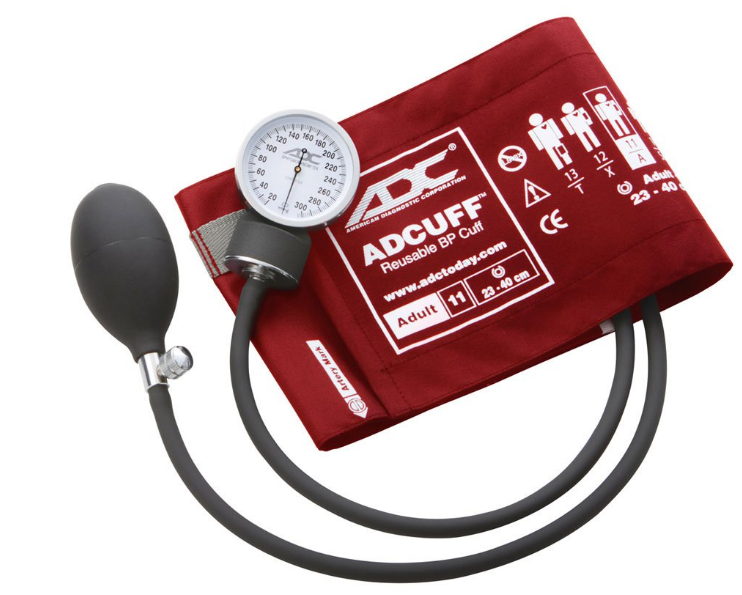 ADC Adult Pocket Aneroid Sphygmomanometer