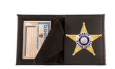 Boston Leather Book Style Badge Case