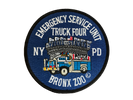 Emergency Service Unit NYPD Truck Four Bronx Zoo Patch