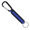 Rothco Thin Blue Line Paracord Keychain With Carabiner