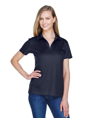 Devon & Jones CrownLux Performance™ Ladies' Plaited Polo