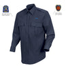 New Rochelle Horace Small Firefighter Cotton Long Sleeve Button Down