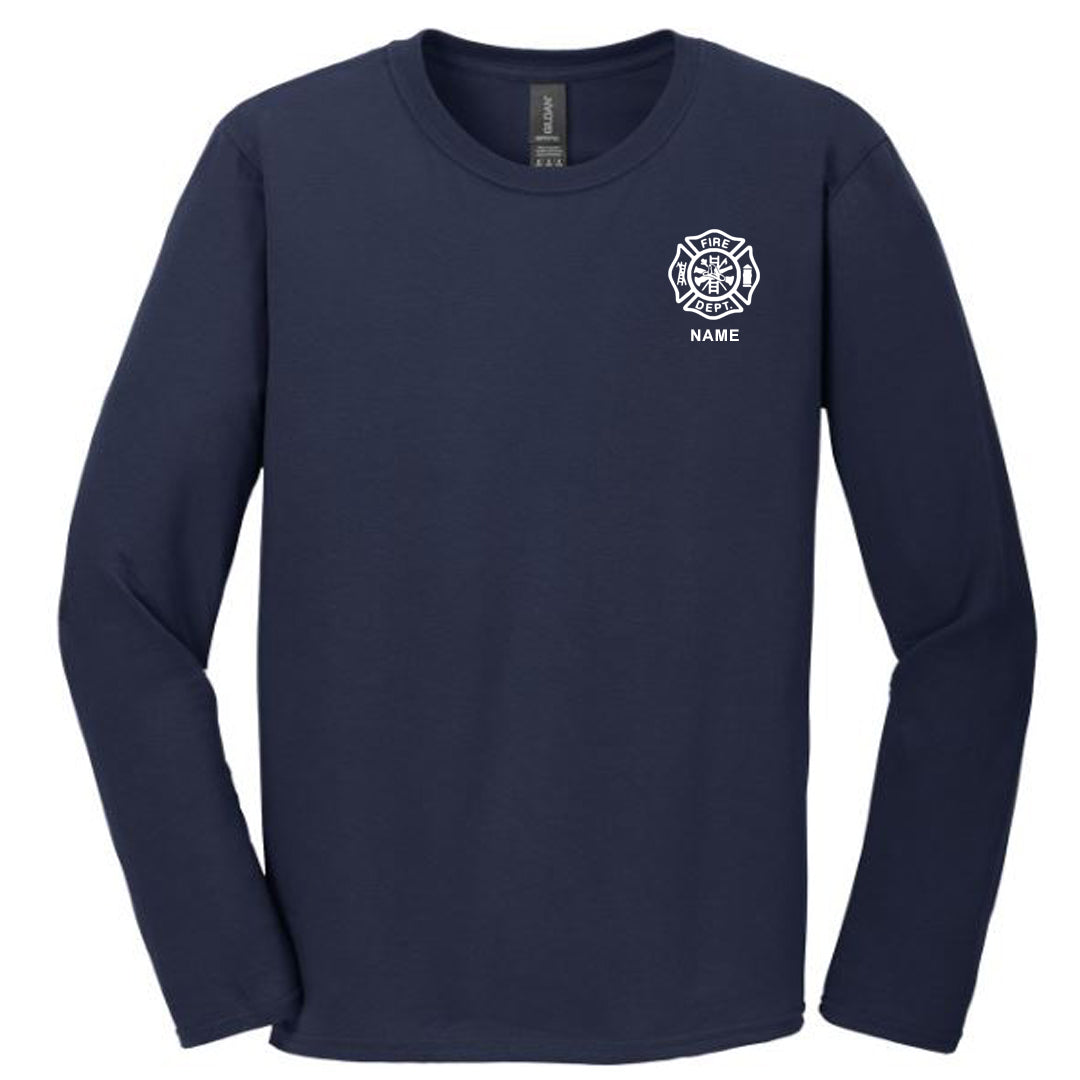 Custom Imprinted Fire Dept. Maltese Long Sleeve - Emergency Responder ...