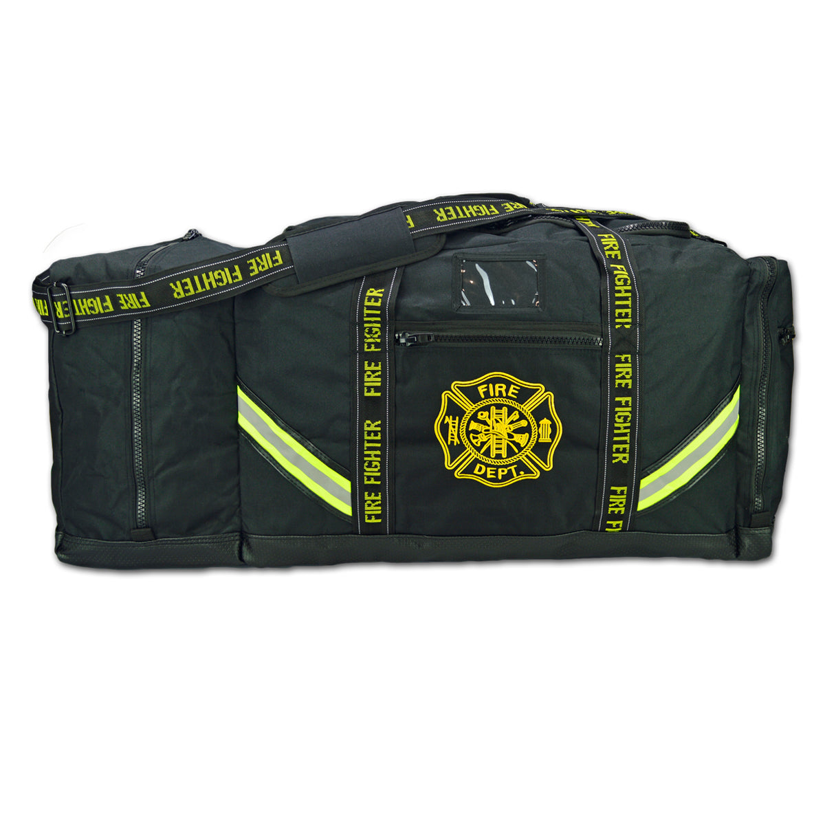Rolling Step-In Turnout Gear Bag w/ Wheels & Helmet Compartment