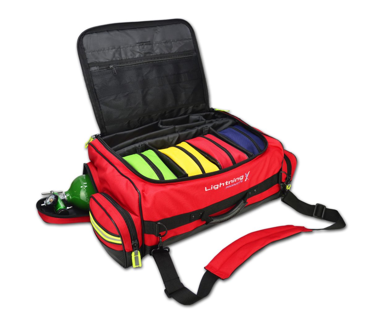 Deluxe X-Tuff Oxygen Bag w/Cylinder Pocket and Removable Pouches