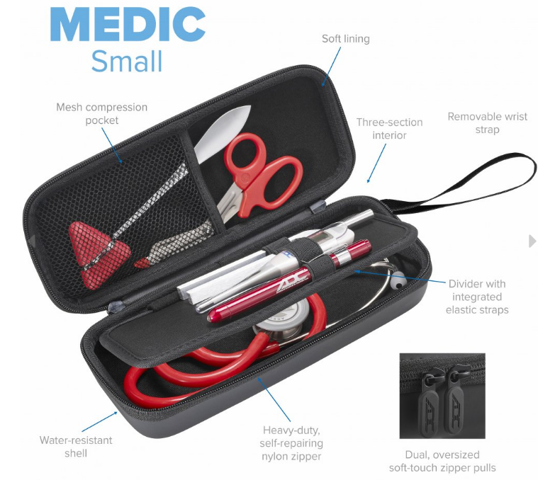 "The Medic" Medical Every-Day Instrument Carry Case