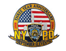 NYPD 9/11 Three Year Anniversary Patch