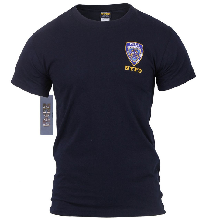 Rothco Genuine NYPD Embroidered T-Shirt