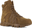 Reebok Duty Trailgrip Tactical 8" Coyote Tactical Boot with Side Zipper