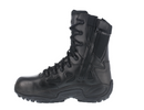 Reebok Rapid Response 8" Stealth Boot With Side Zipper