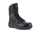 Reebok Rapid Response 8" Stealth Boot With Side Zipper