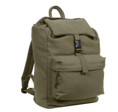 Rothco Camouflage Canvas Day Pack