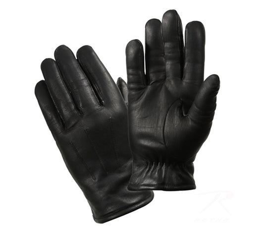 Rothco Black Leather Police Gloves