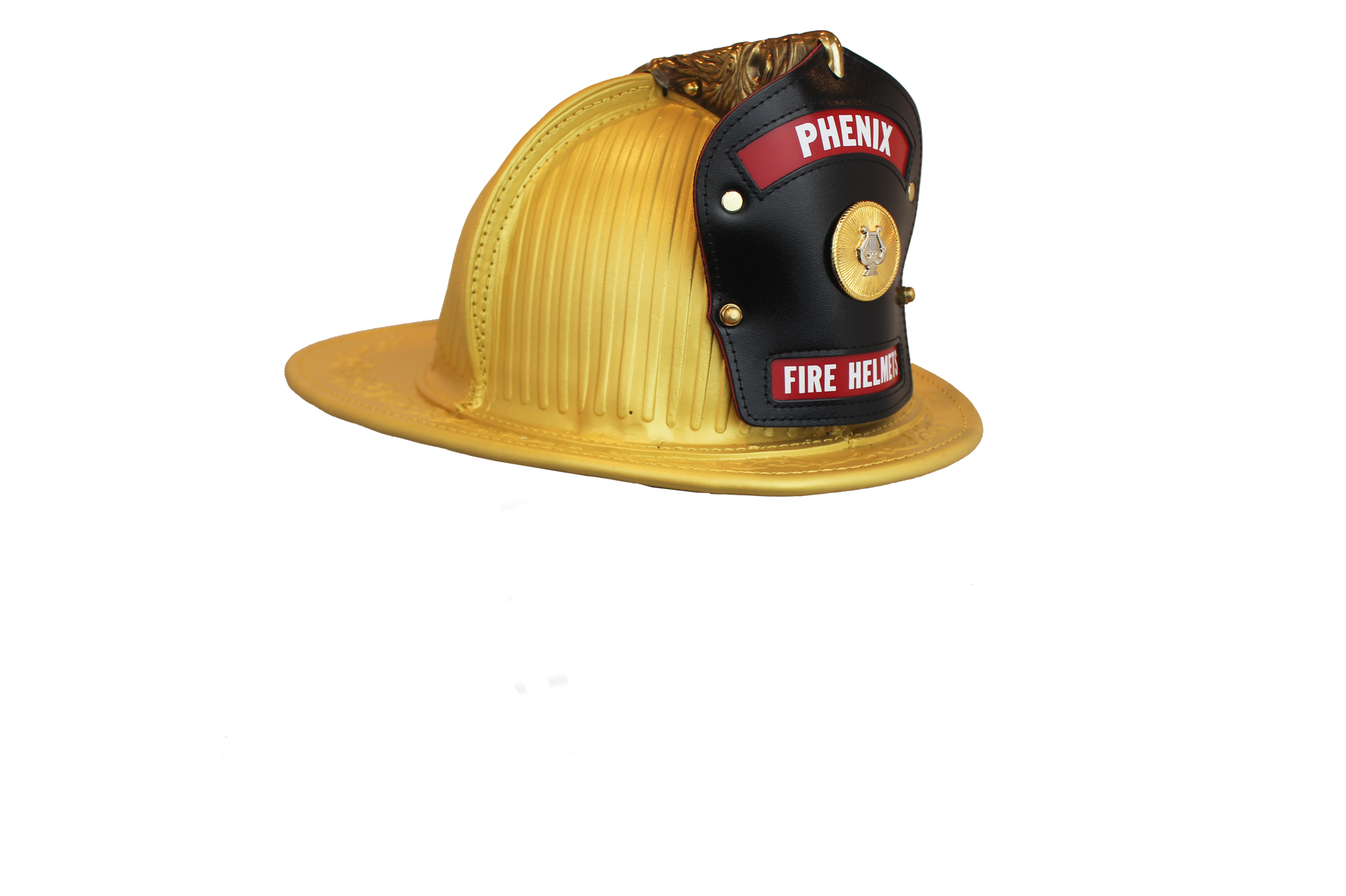 Phenix Traditional Leather Firefighting Helmet - Fire Helmet