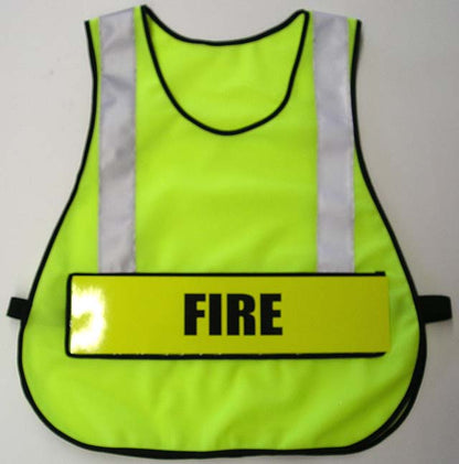 343 Fire V5-TRC Velcro Title Vest with Reflective Stripes