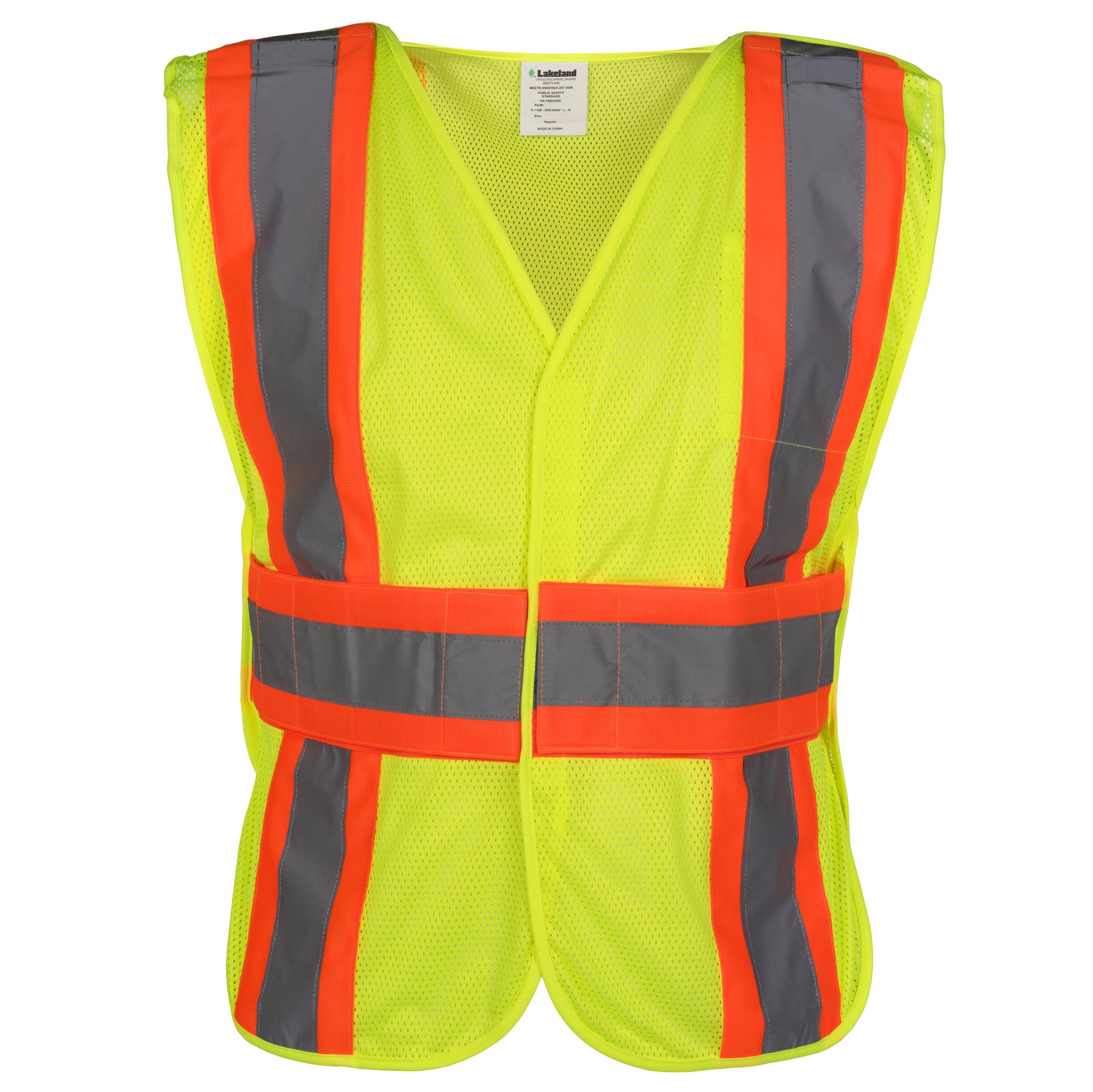 Open Side ANSI/ISEA Class 2 Mesh Vest