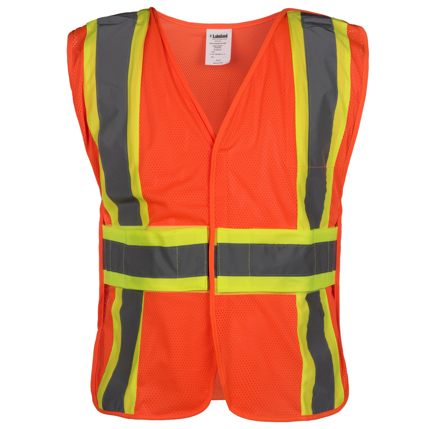 Open Side ANSI/ISEA Class 2 Mesh Vest