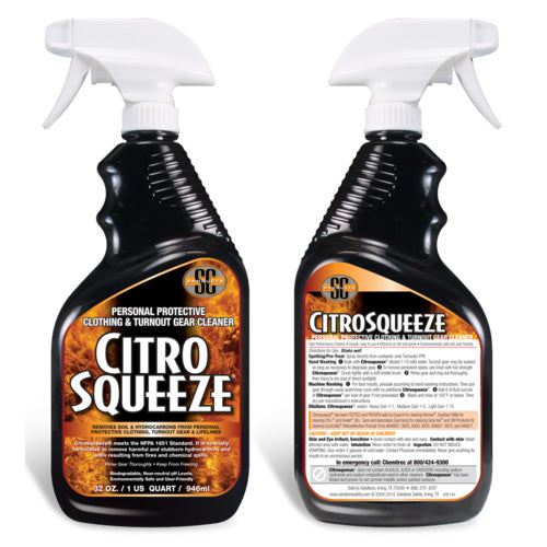 Bundle of Citro Squeeze PPE Turnout Gear Cleaner & SC-14® All-Purpose Station Cleaner