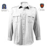 New Rochelle White LION Long Sleeve Shirt