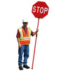 24" STOP/SLOW Sign With 84" Tele Pole