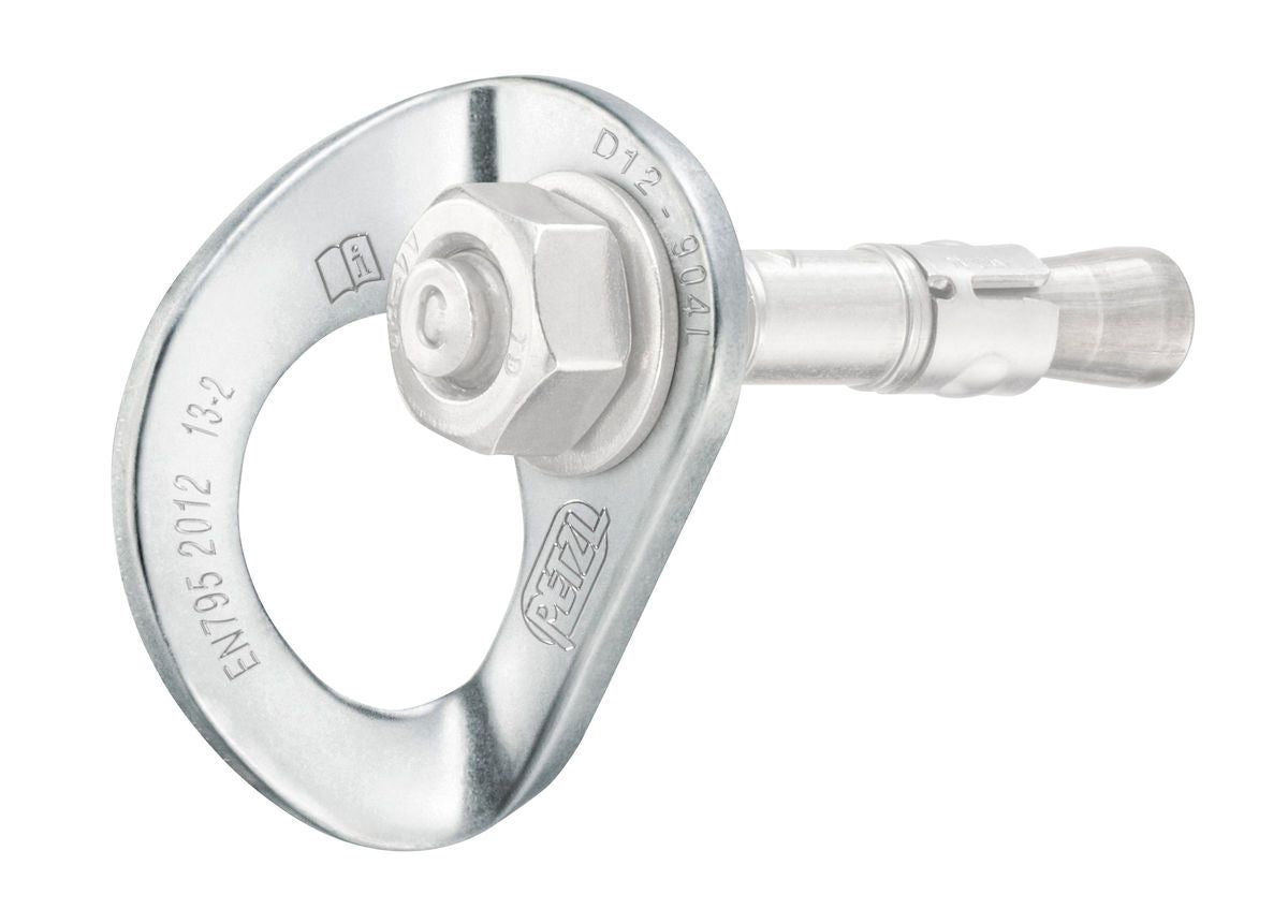 Petzl COEUR HCR hanger, 20pk, High Corrosion Resistance stainless steel, 12mm