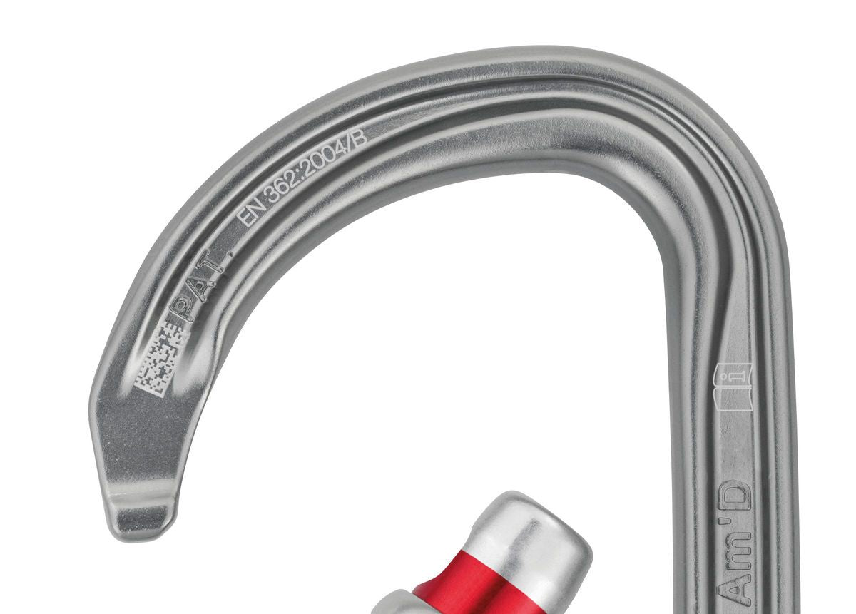 Petzl AM'D H-Frame carabiner PIN-LOCK