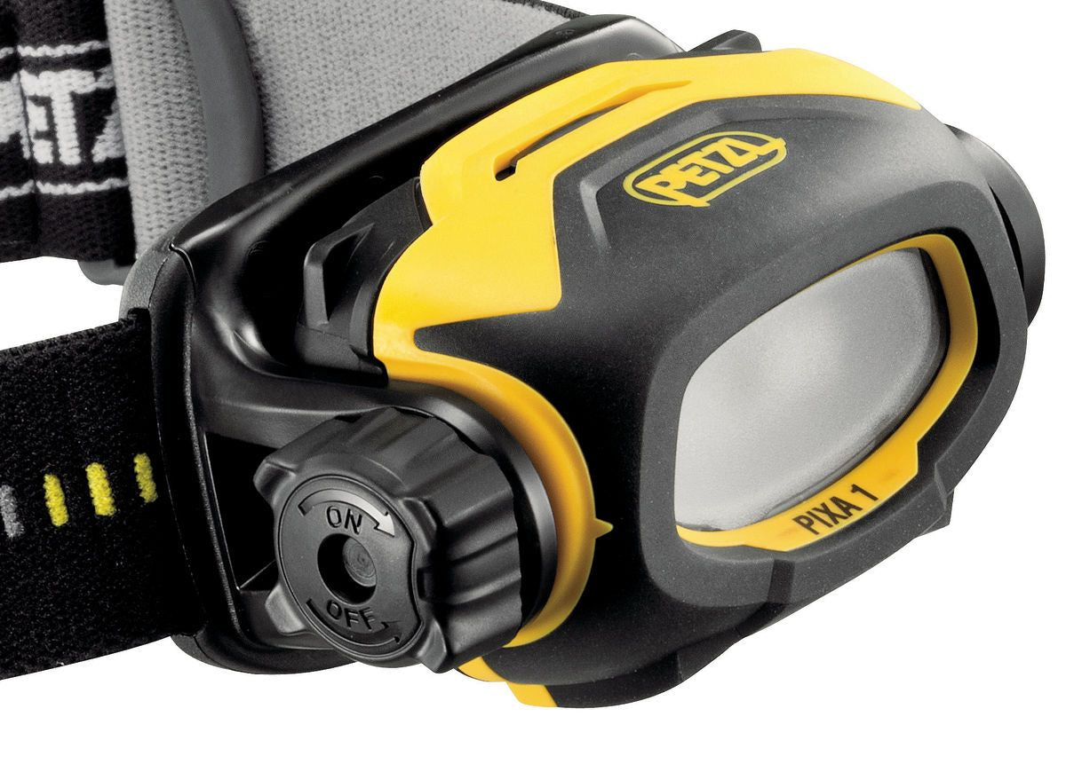 Petzl PIXA 1 60 lumens, constant lighting, wide uniform beam, class I div II