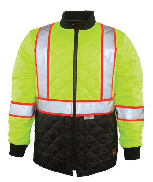 Game Sportswear Hi-Vis Quilted Jacket