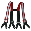 Bunker Pant Suspenders with Reflective Stripes