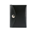 Boston Leather Badge/ID tri-fold case with snap closure