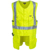 Yellow High-Visibility Reflective Safety Vest