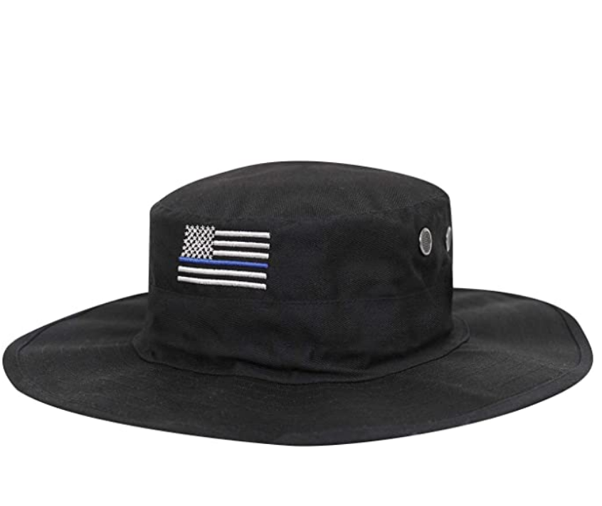 Rothco Thin Blue Line Adjustable Boonie Hat