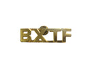 Pair of BXTF Gold Collar Brass