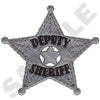 Game Sportswear Deputy Sheriff Badge Embroidery