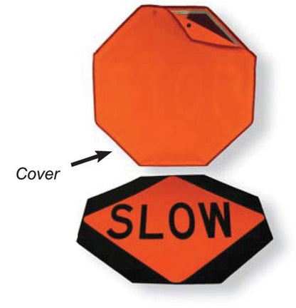 18" Handheld STOP/SLOW Signs